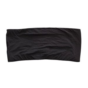 Skims FITS EVERYBODY BANDEAU Bra Wireless Strapless Onyx Black Large NWOT